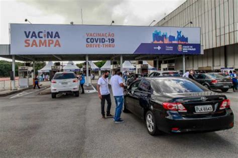 Prefeitura De Sp Inicia Vacina O Pelo Sistema Drive Thru Gazeta De