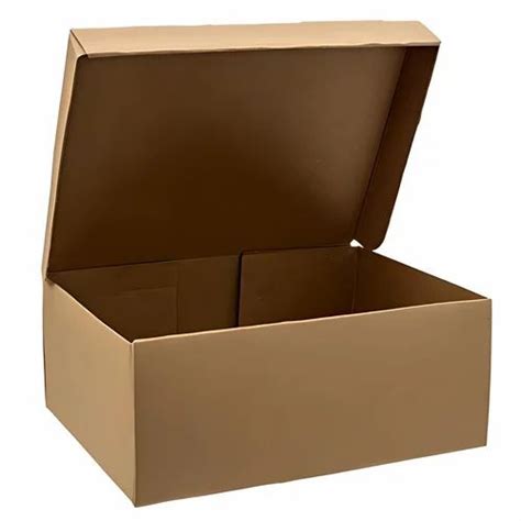 Single Wall Ply Cardboard Shoes Packaging Box At Rs Piece In