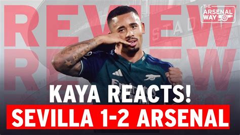 Sevilla Arsenal Gabriel Jesus Inspires Gunners To Champions