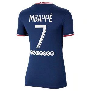 Paris Saint Germain PSG Mbappé 7 Hemma tröja Dam 2021 2022