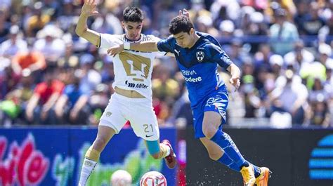 MINUTO A MINUTO Monterrey Vs Pumas Se Enfrentan En Jornada 17 De Liga