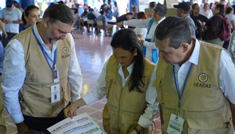 Misi N De La Oea Brinda Informe Preliminar Sobre Elecciones