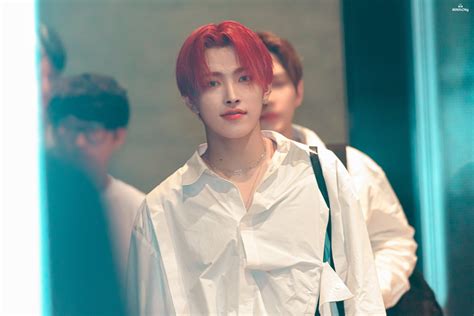 Minihong On Twitter Kim Hongjoong Red Hair Korean Idol