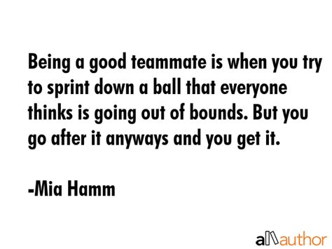 Mia Hamm Quotes