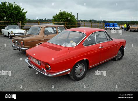 Classic French Simca Car Display Stock Photo Alamy