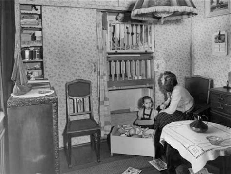 During The Postwar Years Young Families Were Forced To Live Together In