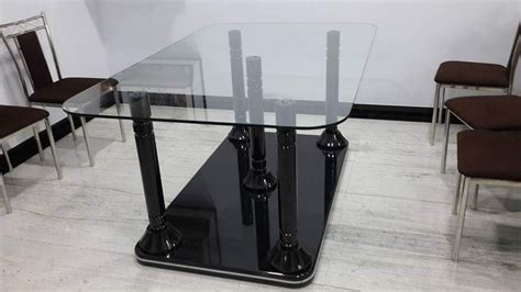 Black And White Granite Dining Table at Rs 49000/piece in Rajnandgaon ...