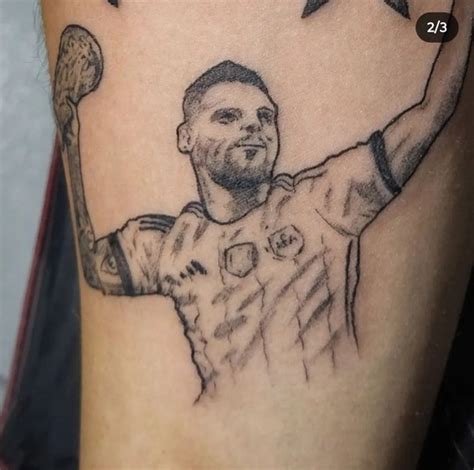 Los Peores Tatuajes De Argentina Tras Ganar El Mundial Messi Y El Dibu