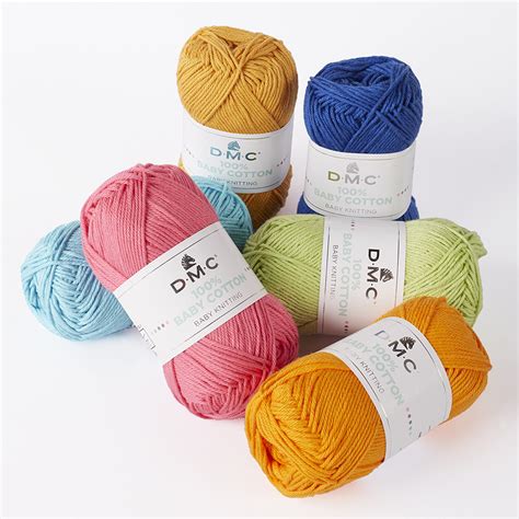 Fil Tricot Et Crochet Baby Cotton Scrapmalin