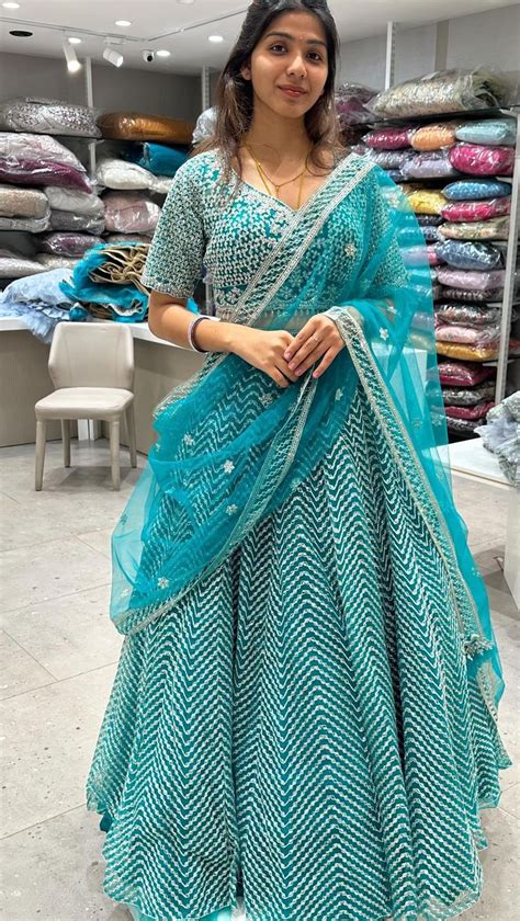 Tarangg Dresses On Instagram Designer Lehengas Torquish Blue 16295