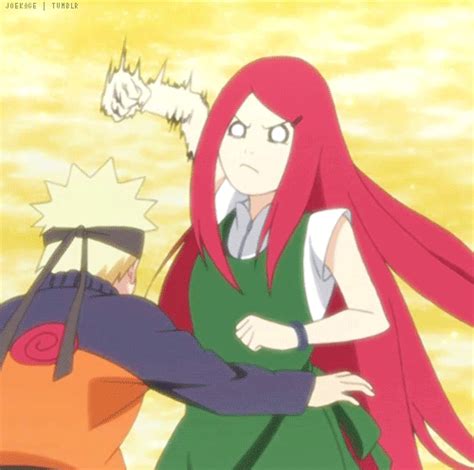 Já Era Para O Naruto Ter Ficado Lelé De Tanto Apanhar Xd Naruto Shippuden Kushina Uzumaki 