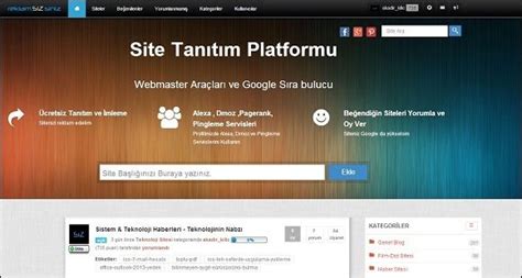 An Image Of A Web Page With The Name Site Tantum Platformu On It