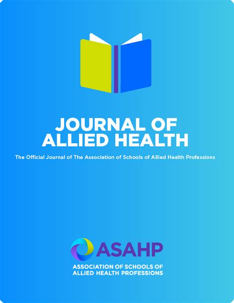 Journal Of Allied Health — Asahp