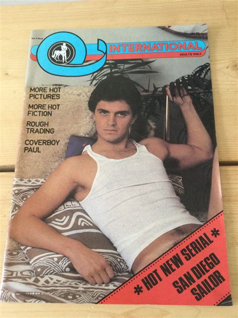 Vintage Magazine Q International Gay Photo Articles Magazine Etsy