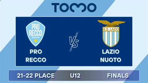 Tomo Pro Recco Lazio Nuoto U Youtube