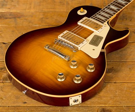 Gibson Custom Shop Les Paul Standard 1960 Vos Faded Tobacco Peach Guitars