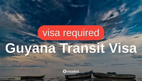 Guyana Transit Visa For Aruba Citizens Visa List