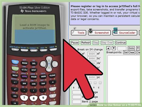 How To Use Solver On A TI 83 TI 84 9 Steps With Pictures