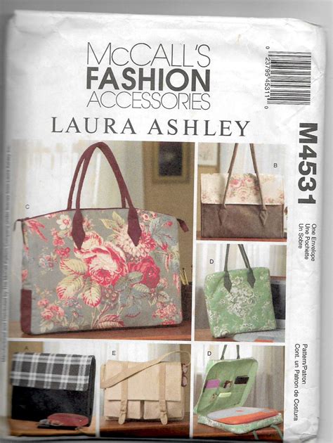 Uncut Sewing Pattern Mccall S Fashion Accessories Business Bags