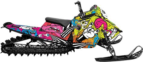 Morphs Polaris Matryx Khaos Slash Boost Snowmobile Wrap