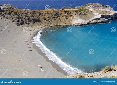 Beach at Crete Island , Greece Stock Photo - Image of island, greece ...