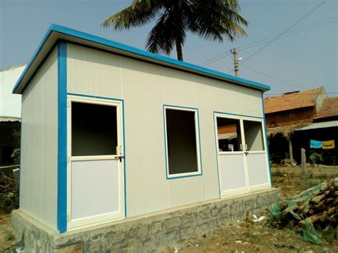 Puff Pvc Prefabricated Puf Panel Cabin For Kiosk At Rs Sft In