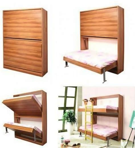 Inspiring Double Murphy Bunk Bed That Suitable For Small Space De