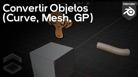 Convertir Objetos Curvas Geometria Grease Pencil En Blender 3 2