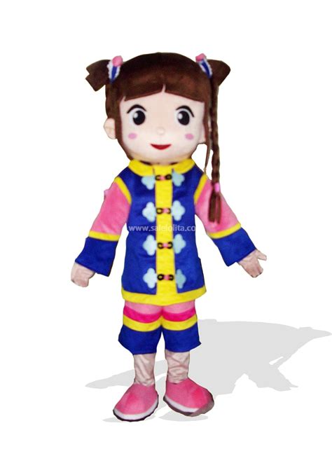 Adult Mascot Costume Cute Girl Mascot Costume For Adult