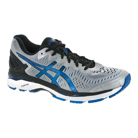 Mens Gel Kayano 24 Silverblackmid Grey Running Shoes Asics Atelier