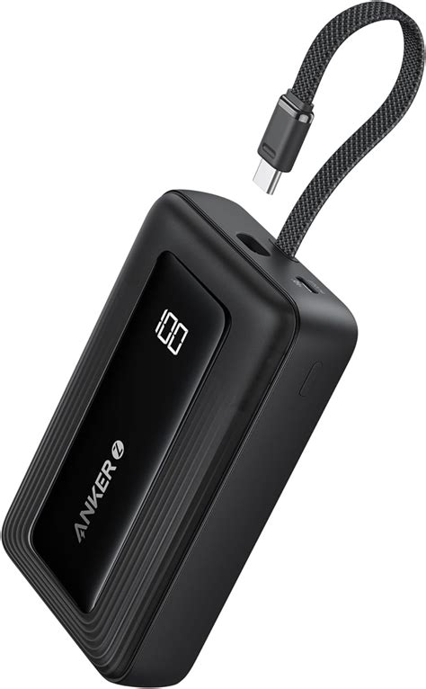 New Anker Zolo Power Bank K W Built In Usb C Cable Now