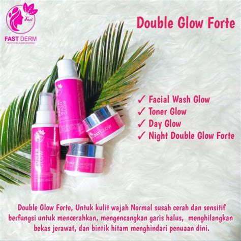 Jual FASTDERM DOUBLE GLOW FORTE Shopee Indonesia