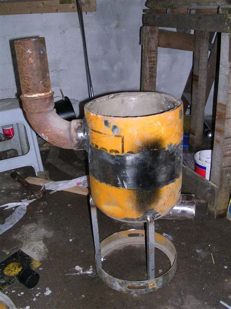 Diy Wood Burner Pot Belly Stove Made From A Gas Tank 12 Steps With