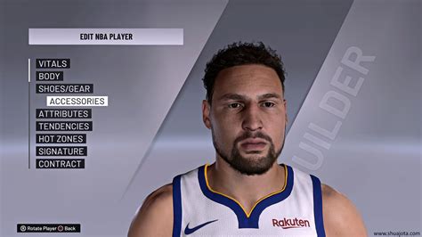 NBA 2K20 Klay Thompson Cyberface Converted From NBA 2K21 By Shuajota