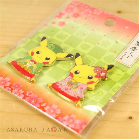 Pokemon Center Kyoto Renewal Open Japanese Tea Party Pikachu Pin