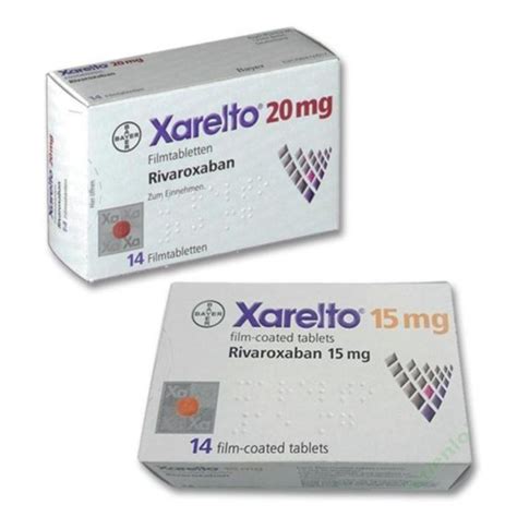 Xarelto 15 Mg Tablet FC Rivaroxaban Xarelto Uses Side Effects