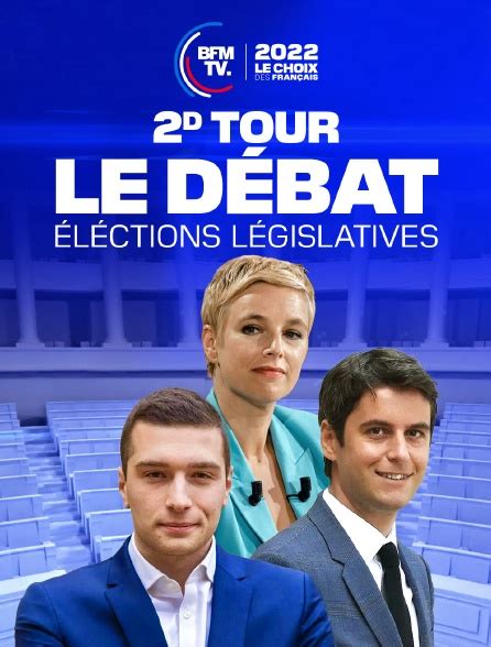 Le Grand Débat de l entre deux tours en streaming gratuit sur BFMTV