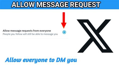 Allow Message Request From Everyone On Twitter Open DM YouTube