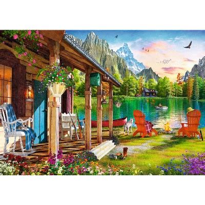 Puzzle Chalet La Montagne Trefl Pi Ces Puzzles Cottages