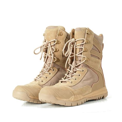 Tactical Desert Boots China Fire Extinguisher Safety Shoes Manufacture
