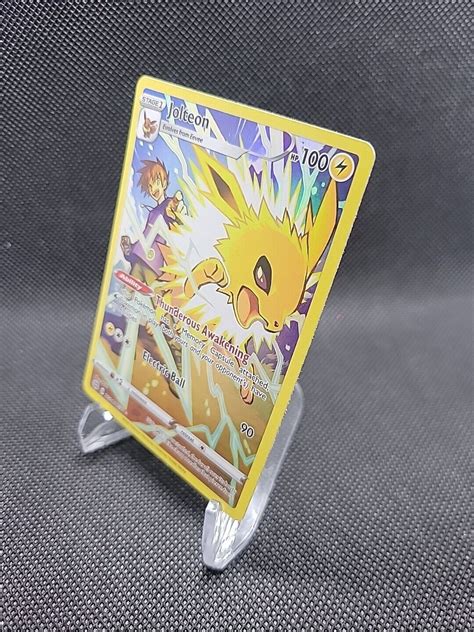 Pok Mon Tcg Jolteon Sword Shield Brilliant Stars Tg Tg Holo