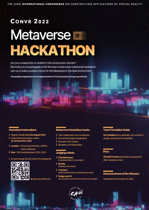 CONVR 2022 Hackathon Prizes Up To 10 000 CIB