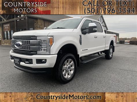 Used Ford F Sd Platinum Crew Cab Wd For Sale In Conway Ar