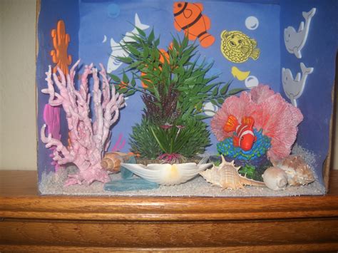 Ocean Diorama Ocean Diorama Diorama Summer Crafts