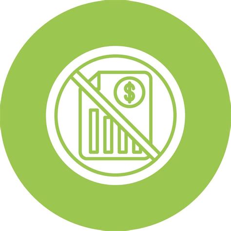 Prohibited Sign Glyph Multi Circle Icon Vector Art At Vecteezy