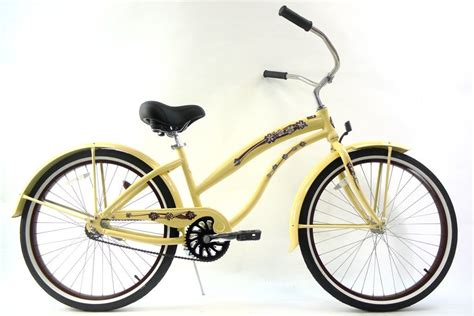 26 Greenline Kruiser1apl Ladies Single Speed Aluminum Beach Cruiser