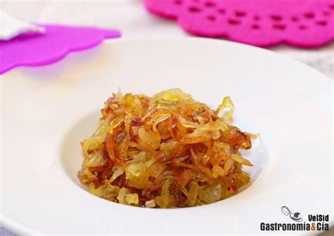 C Mo Hacer Cebolla Caramelizada Gastronom A C A