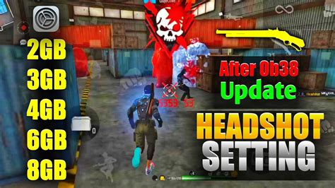 After Ob Update Best Headshot Setting New Update Free Fire