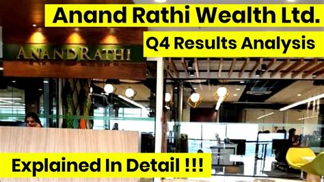 Anand Rathi Wealth Ltd Q4 Results Analysis Explained YouTube