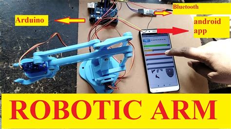 How To Make Robotic Arm Using Arduino Uno Youtube